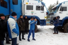 Команду 'КАМАЗ-мастер' проводили на ралли 'Дакар-2016'